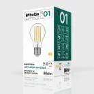 Bombilla LED Gota Transparente A60 E27 2700K