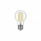 Bombilla LED Gota Transparente A60 E27 2700K