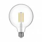 Bombilla LED transparente Globo G125 E27 2700K