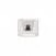 Bombilla LED Transparente Ghost Line Empotrable Donut 120x90 6W 500Lm E27 2200K Regulable - G03