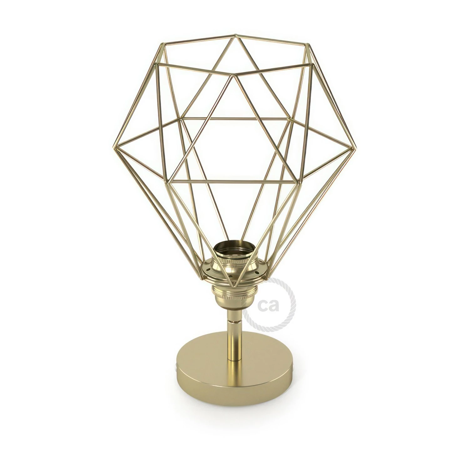 Lámpara de pared o techo metal orientable jaula Diamond