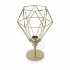 Lámpara de pared o techo metal orientable jaula Diamond