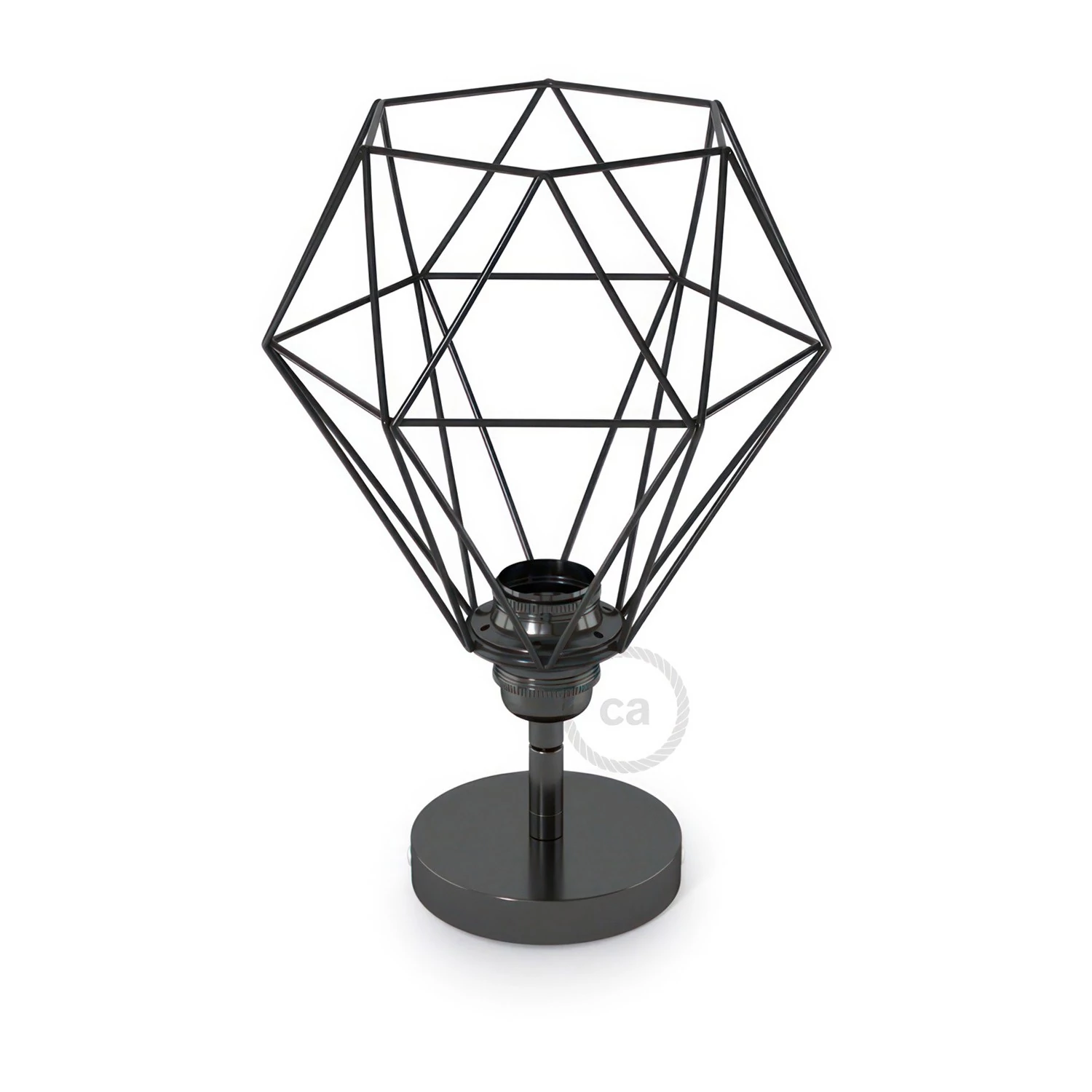 Lámpara de pared o techo metal orientable jaula Diamond