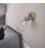 Lampara de pared o techo de metal orientable Metal 90º con pantalla Drop