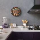 Lámpara de pared Ethnic pantalla UFO ilustrada doble cara