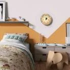 Lámpara de pared Ethnic pantalla UFO ilustrada doble cara