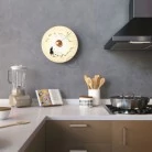 Lámpara de pared Romantic pantalla UFO ilustrada doble cara