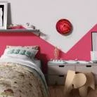 Lámpara de pared Romantic pantalla UFO ilustrada doble cara