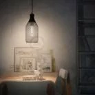 lámpara estilo industrial con pantalla botella Jéroboam