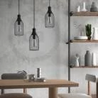 lámpara estilo industrial con pantalla botella Jéroboam