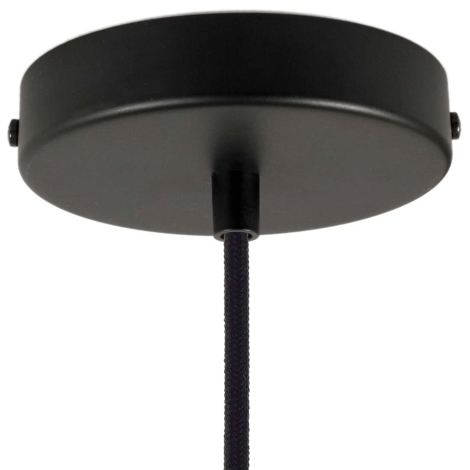 lámpara de suspensión con pantalla Dome XL metal estilo industrial