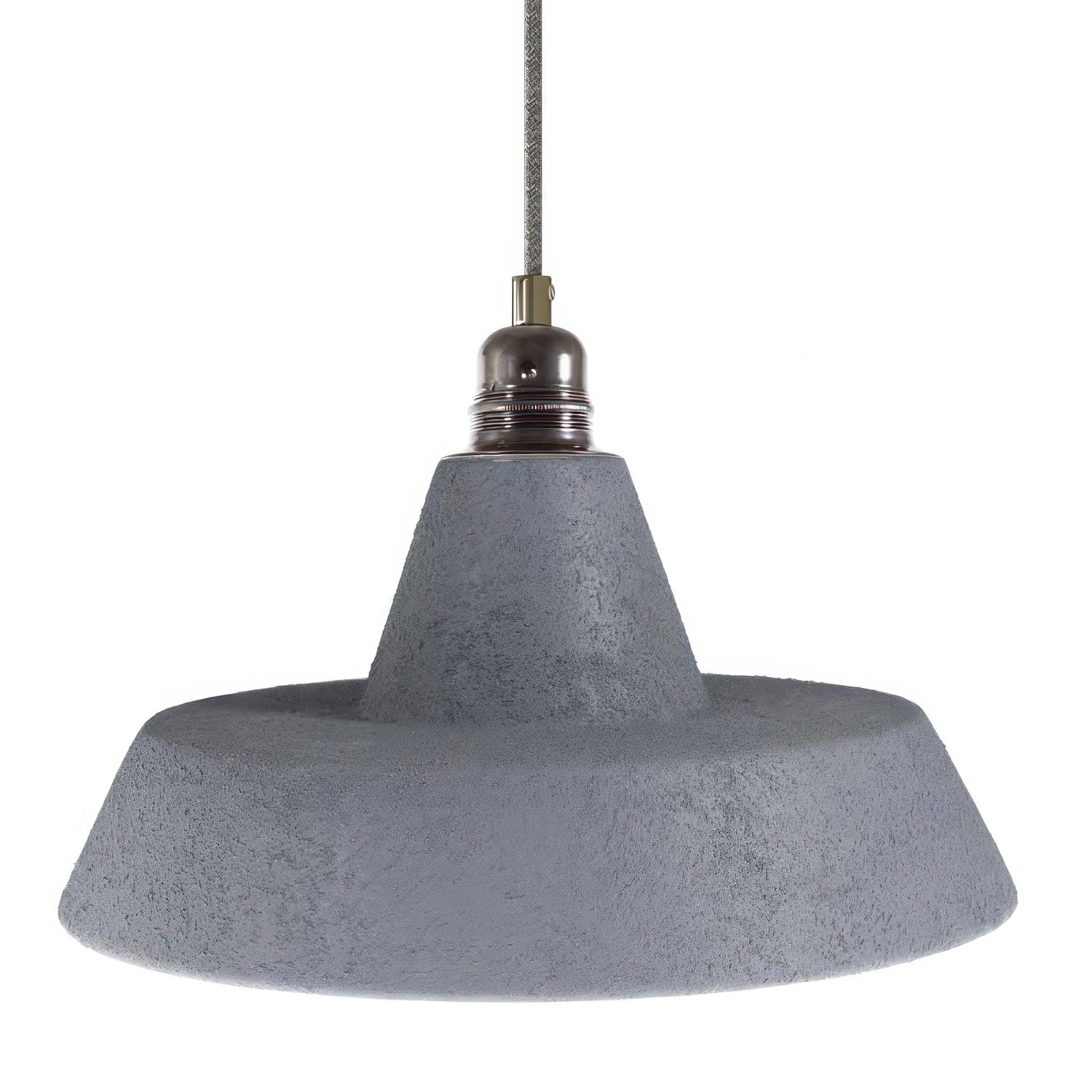Lámpara Vintage con pantalla de cerámica industrial
