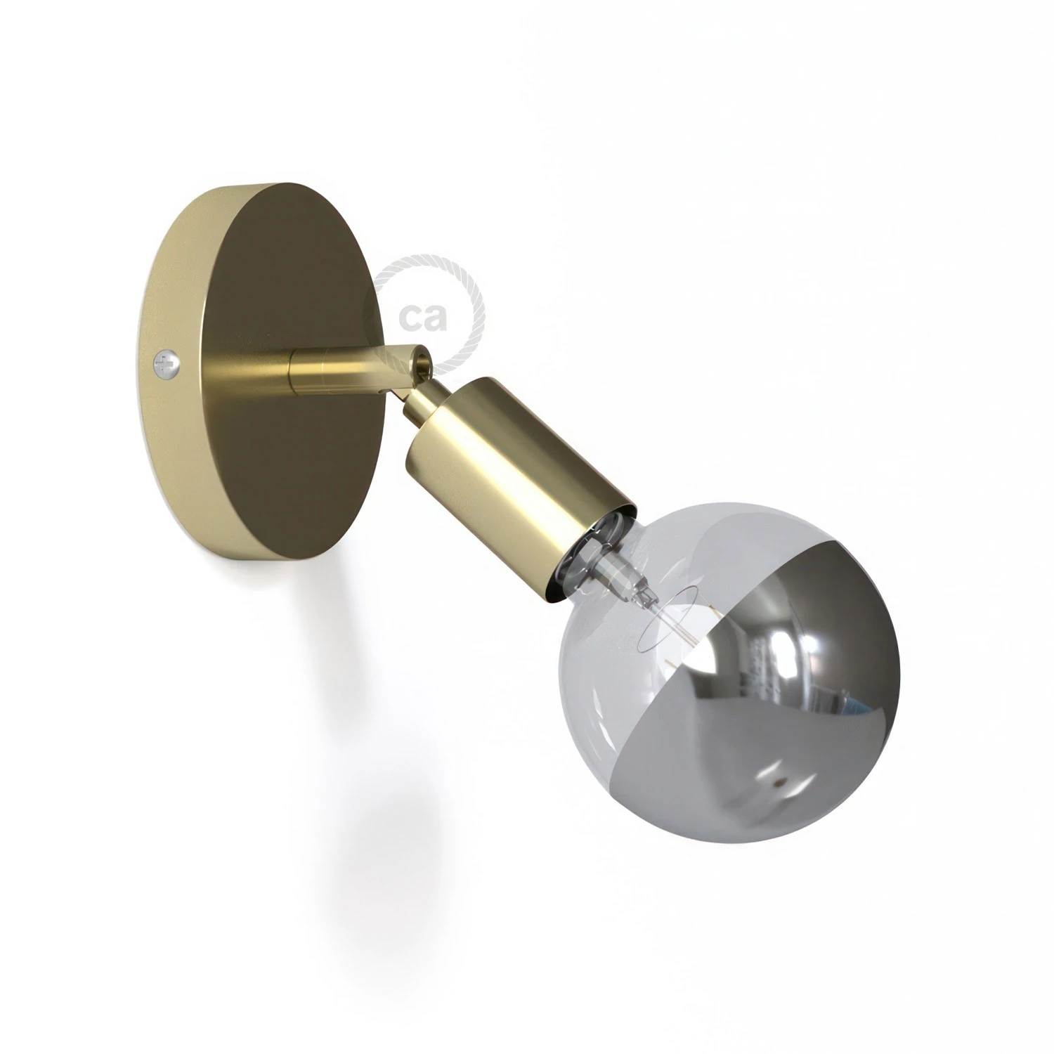 Fermaluce Metal 90° en Metal, foco orientable
