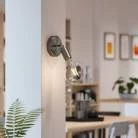 Fermaluce Metal 90° en Metal, foco orientable