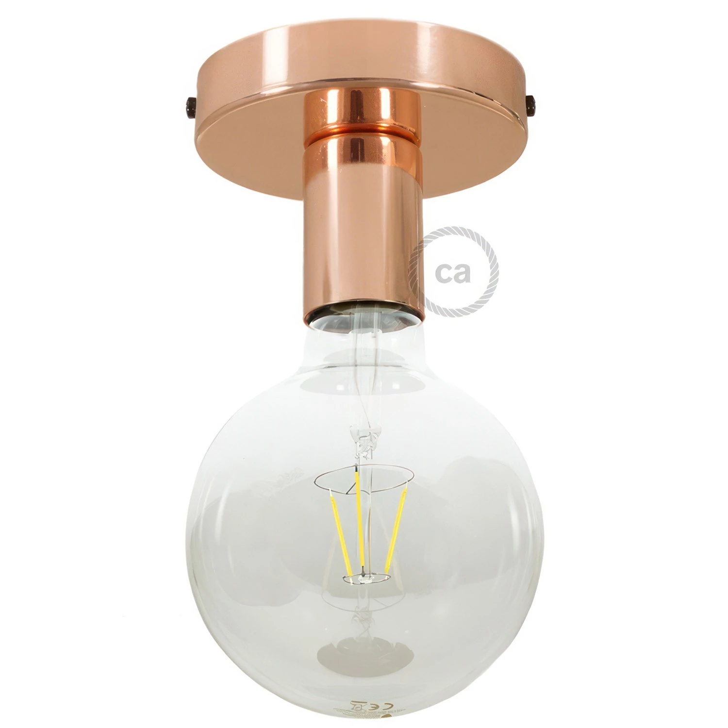 Fermaluce Metal, foco en Metal para pared o techo
