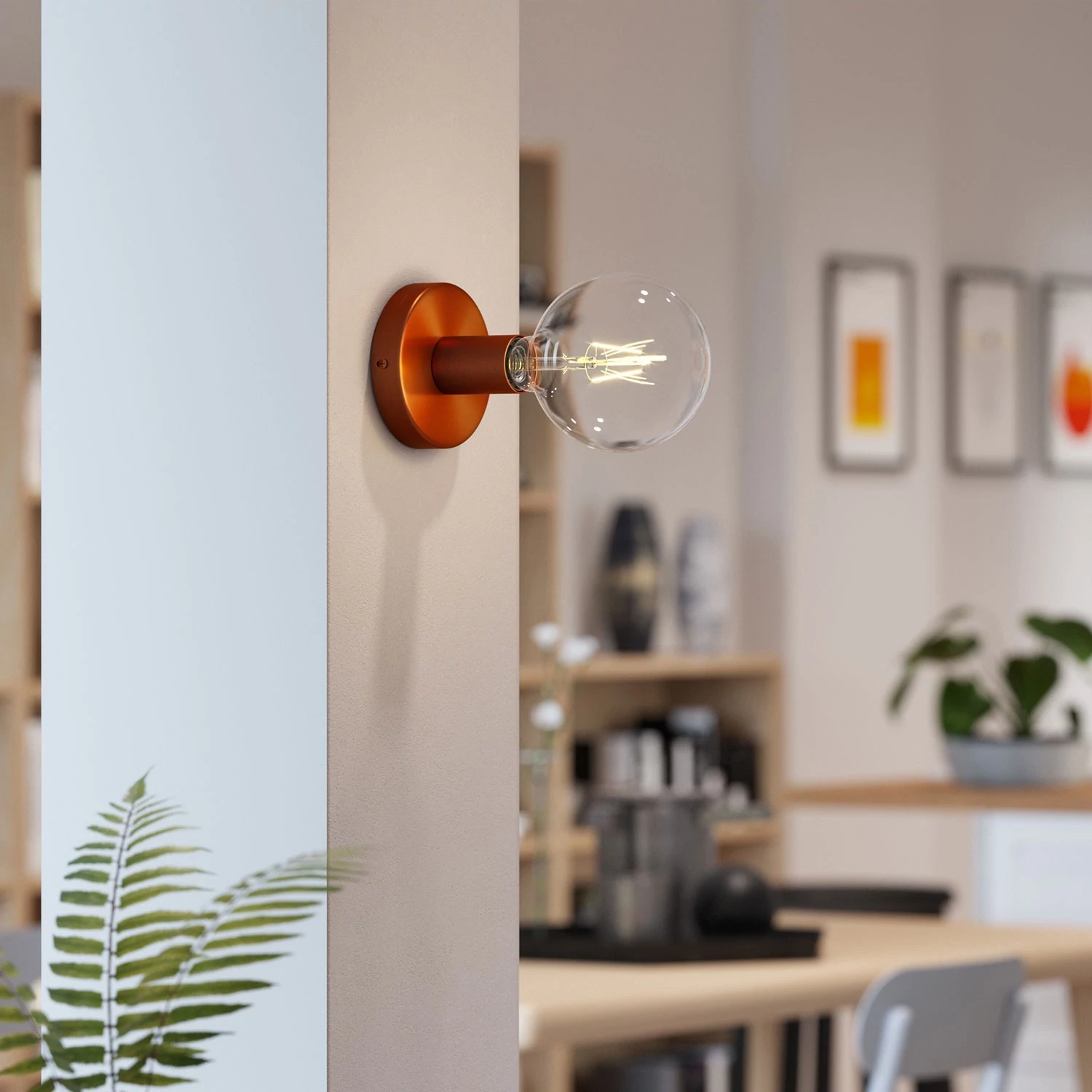 Fermaluce Metal, foco en Metal para pared o techo