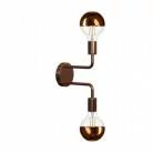 Fermaluce Metal, lámpara de pared con doble extensión