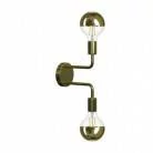 Fermaluce Metal, lámpara de pared con doble extensión