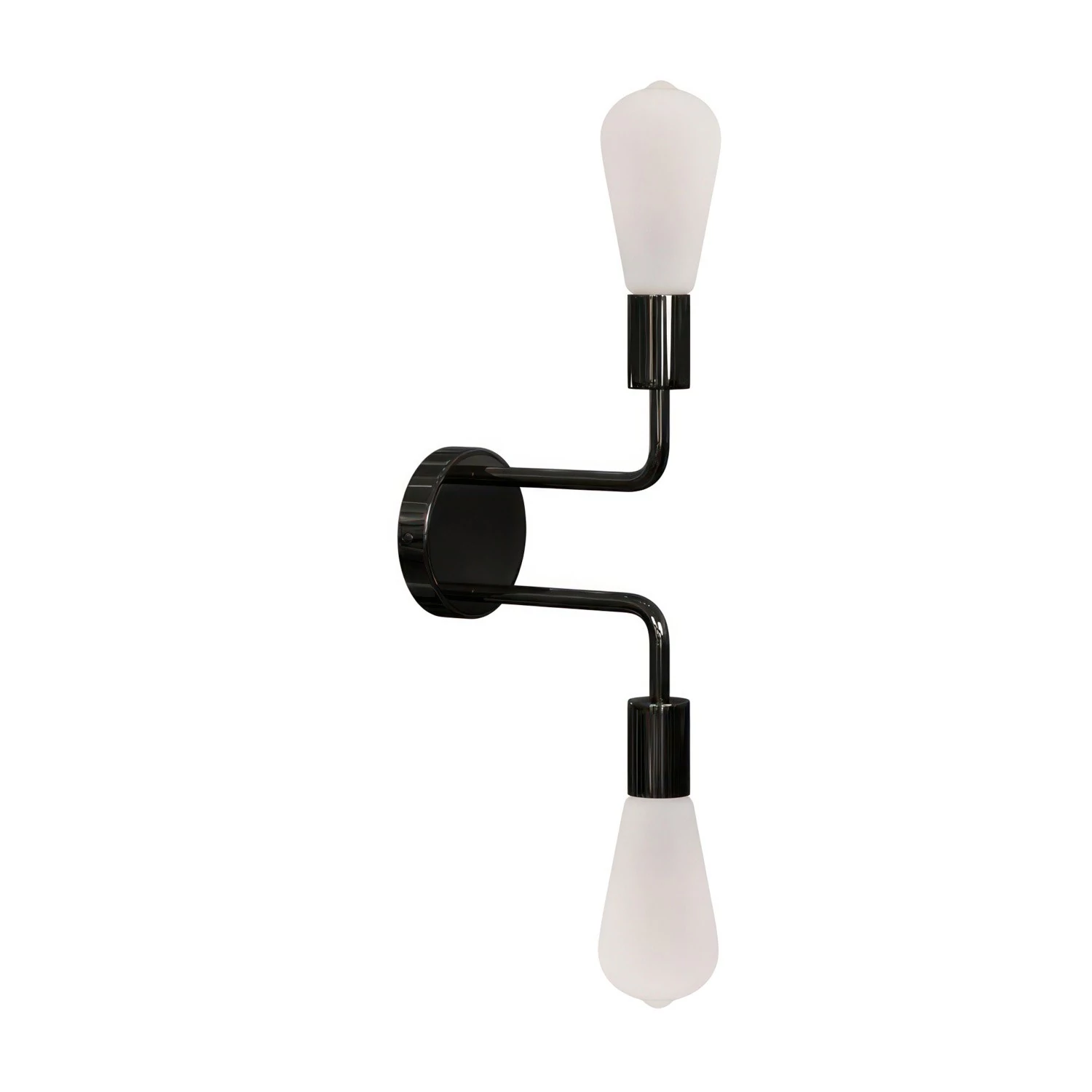 Fermaluce Metal, lámpara de pared con doble extensión