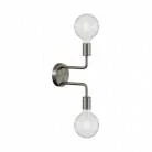 Fermaluce Metal, lámpara de pared con doble extensión