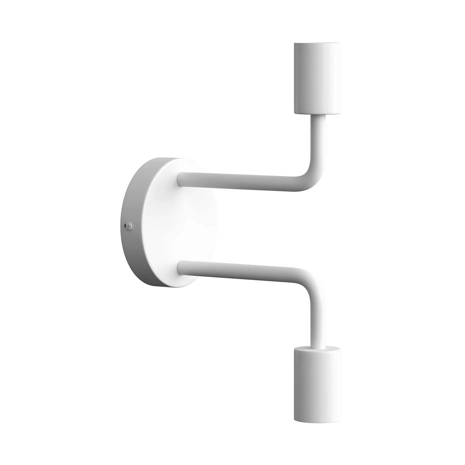 Fermaluce Metal, lámpara de pared con doble extensión