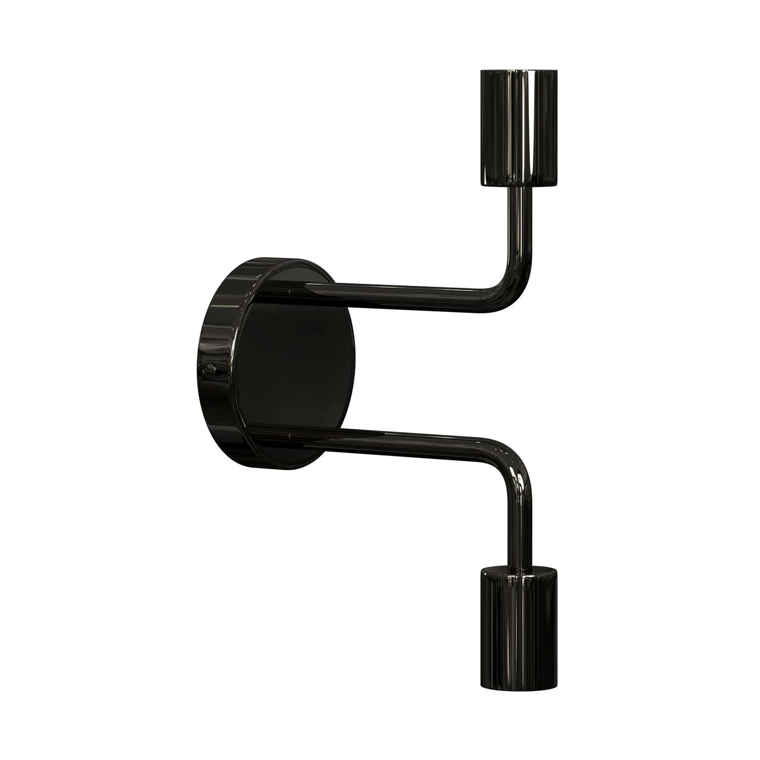 Fermaluce Metal, lámpara de pared con doble extensión