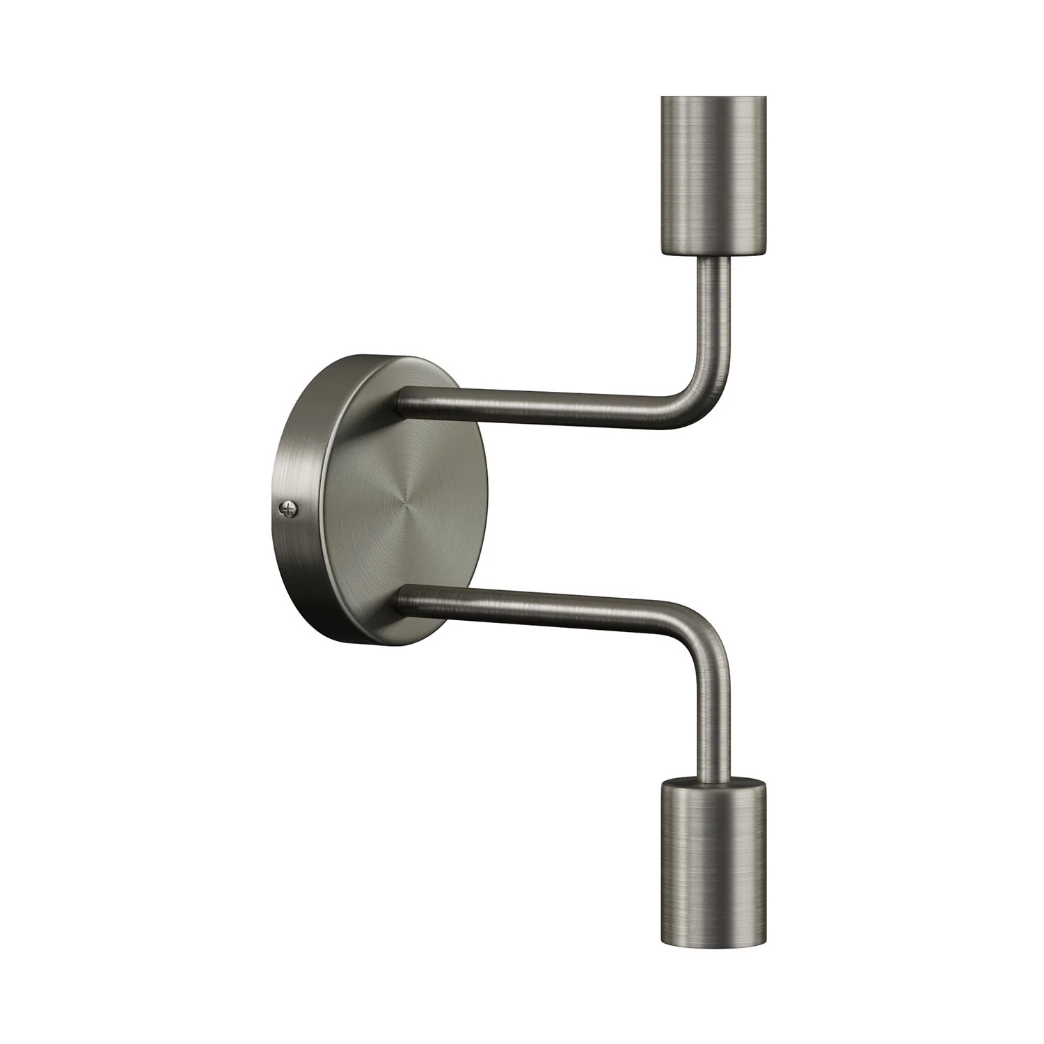 Fermaluce Metal, lámpara de pared con doble extensión