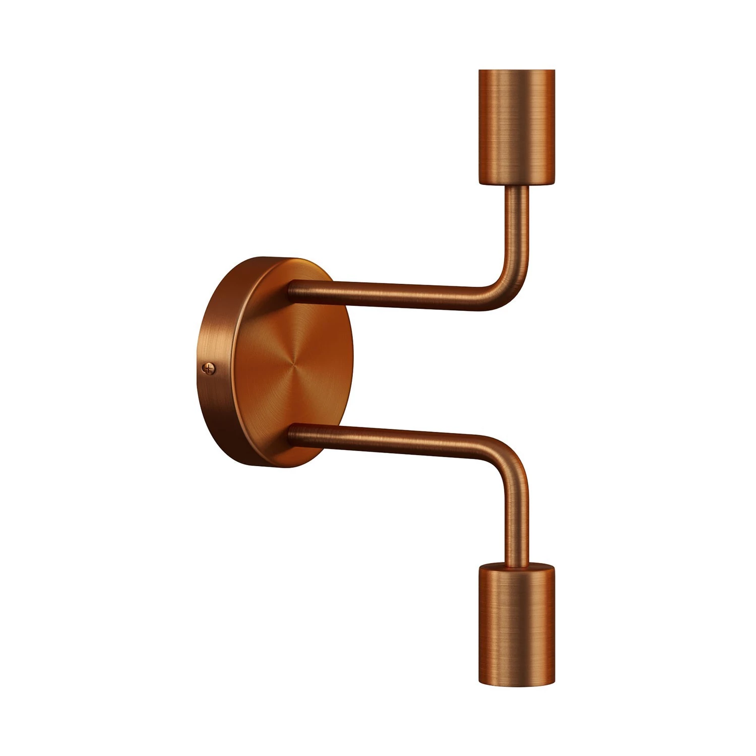 Fermaluce Metal, lámpara de pared con doble extensión