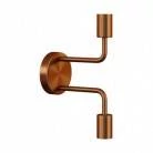 Fermaluce Metal, lámpara de pared con doble extensión