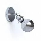 Fermaluce Metal 90° con portalampada E27 filettato