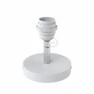 Fermaluce Metal 90° con portalampada E27 filettato