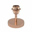 Fermaluce Metal 90° con portalampada E27 filettato