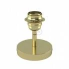 Fermaluce Metal 90° con portalampada E27 filettato