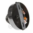 Fermaluce Metal con portalampada filettato E27, punto luce in Metal
