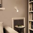 Metal Faretto orientabile con paralume Tub-E14