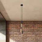 Lámpara moderna con pantalla doble Tub-E14