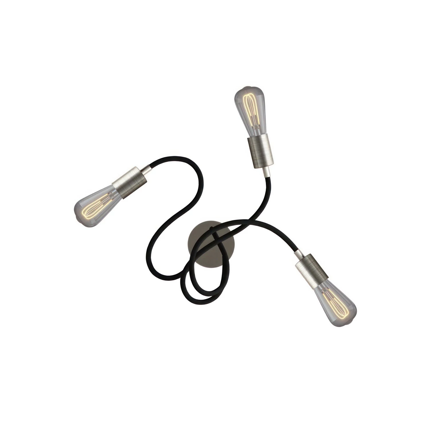 Flex 60 cm. lámpara de pared y techo articulada de luz difusa ST64 LED