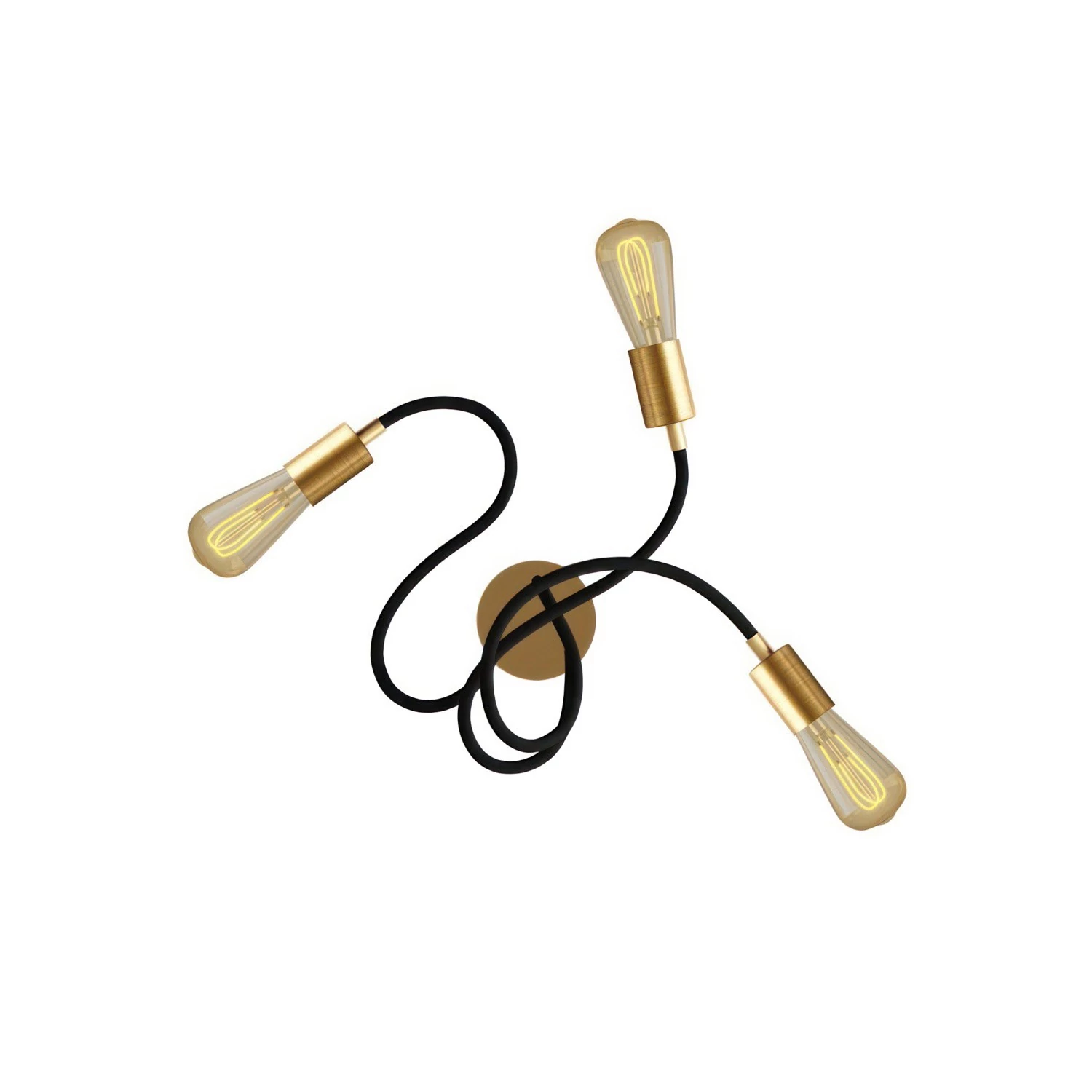 Flex 60 cm. lámpara de pared y techo articulada de luz difusa ST64 LED