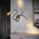 Flex 60 cm. lámpara de pared y techo articulada de luz difusa ST64 LED