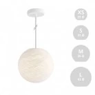 Lámpara colgante  Sfera con Pantalla hecha a mano