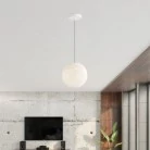 Lámpara colgante  Sfera con Pantalla hecha a mano