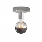 Lámpara Fermaluce de metal con bombilla Globo