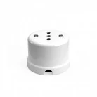 Enchufe italiano 10/16A de porcelana de pared