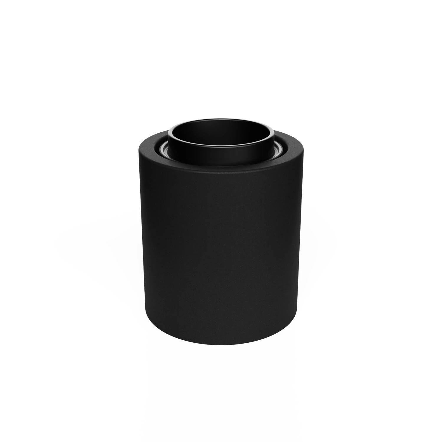 Aplique de pared con bombilla vista media esfera plateada IP44