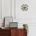 Aplique o plafón con pantalla IP44 efecto maiolica