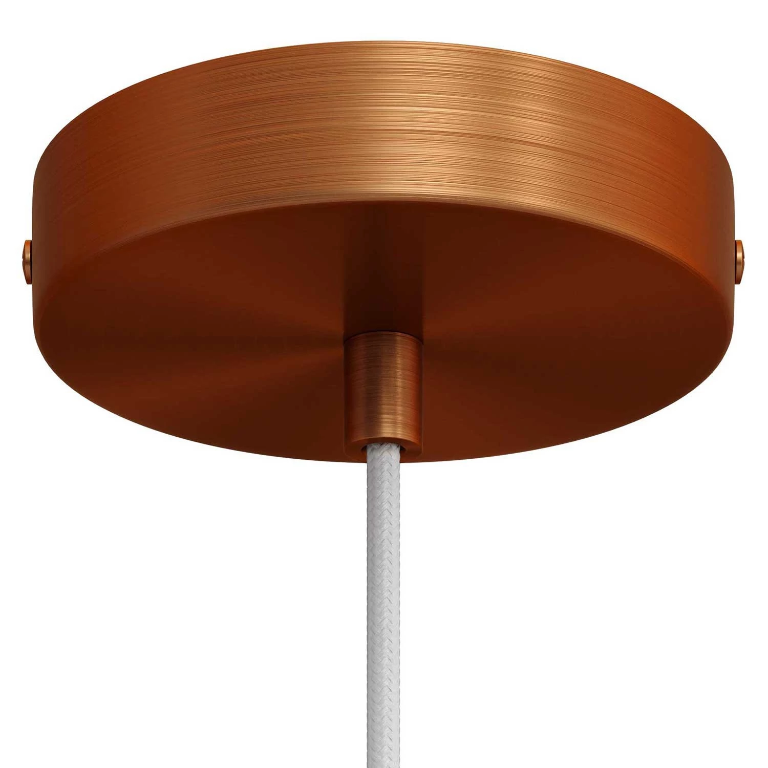 Lámpara spotlight con pantalla en metal