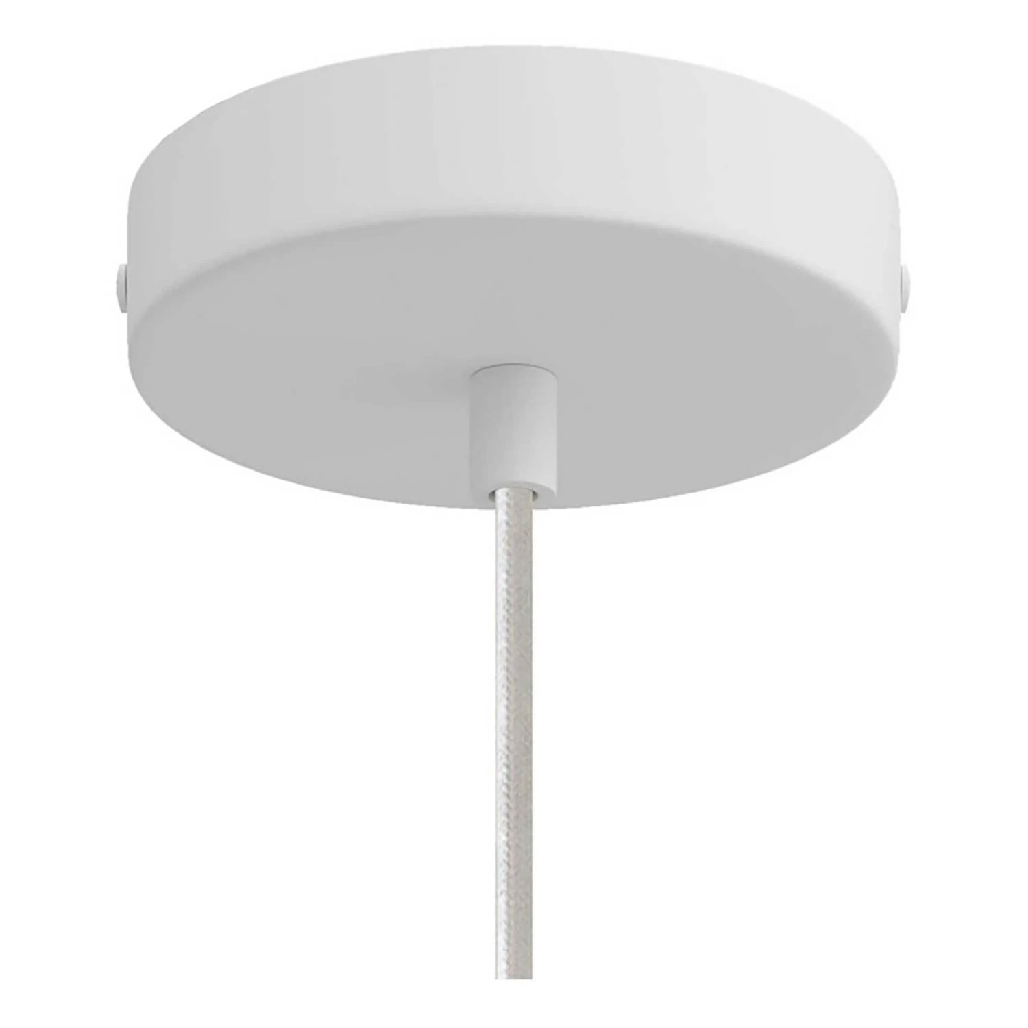 Lámpara de suspensión con pantalla metálica doble Tub-E14