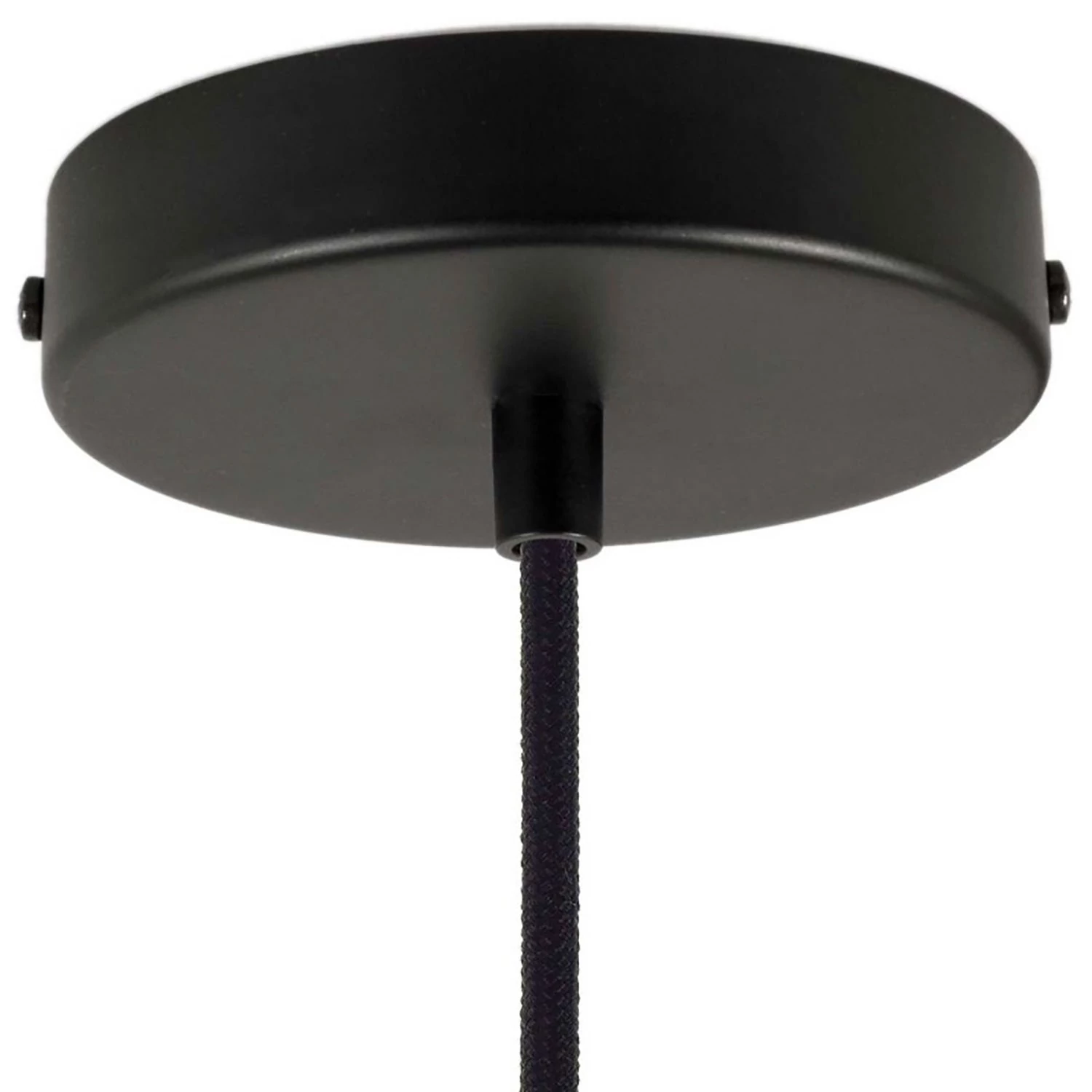 Lámpara de suspensión con pantalla metálica doble Tub-E14