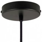 Lámpara de suspensión con pantalla metálica doble Tub-E14