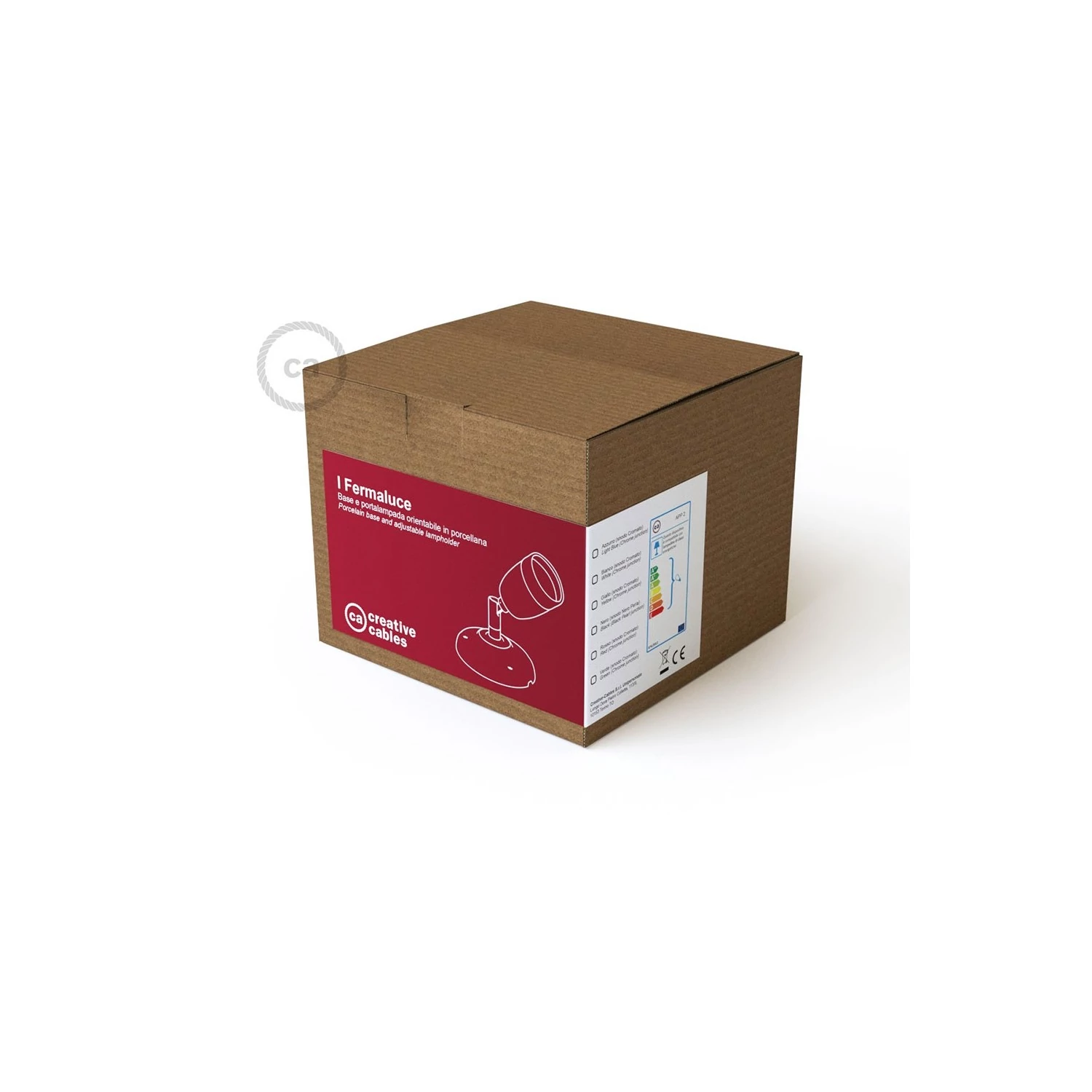Fermaluce Color 90°, foco orientable